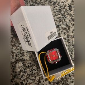 Red Invicta Angel Ring Watch Size 8